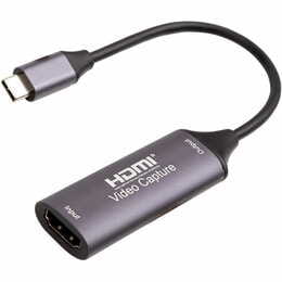 Устройство видеозахвата PowerPlant HDMI USB Type-C 2.0 4k/30hz (HDVC2-C) (CA914708)