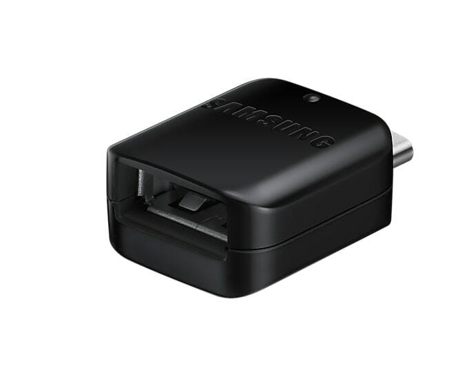 Адаптер Samsung OTG USB - USB Type-C (F/M) Black (EE-UN930BBRGRU)_OEM