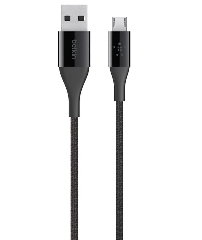 Кабель Belkin DuraTek Mixit USB - MicroUSB (M/M) 1.2 м Black (F2CU051bt04-BLK)