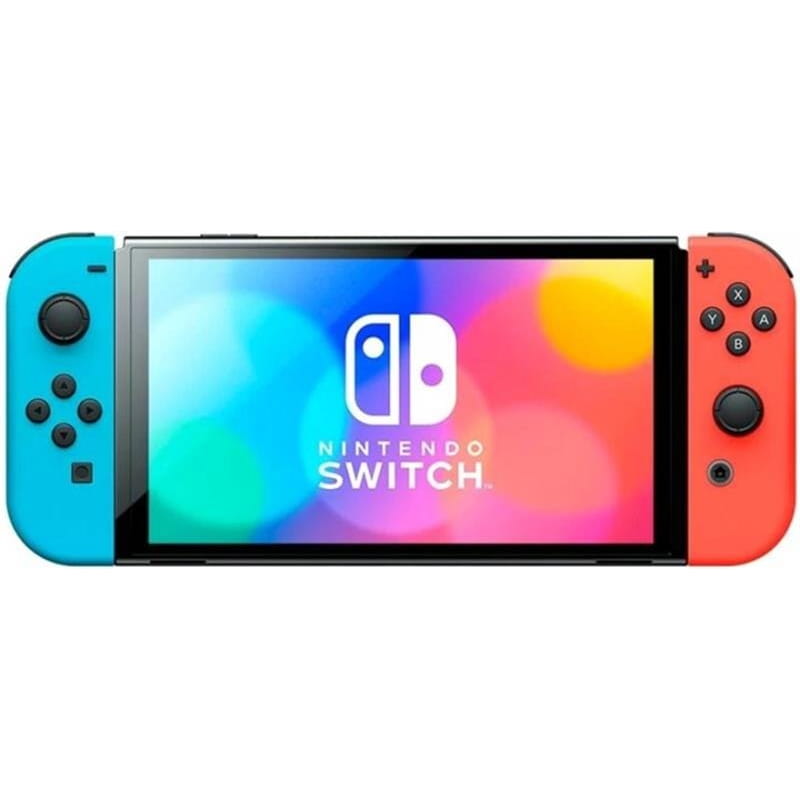 Игровая консоль Nintendo Switch OLED HEG-001 Neon Blue and Neon Red_HK