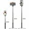 Фото - Монопод-штатив Usams US-ZB064 Phantom Bluetooth 190-900мм Black (ZB6401) | click.ua