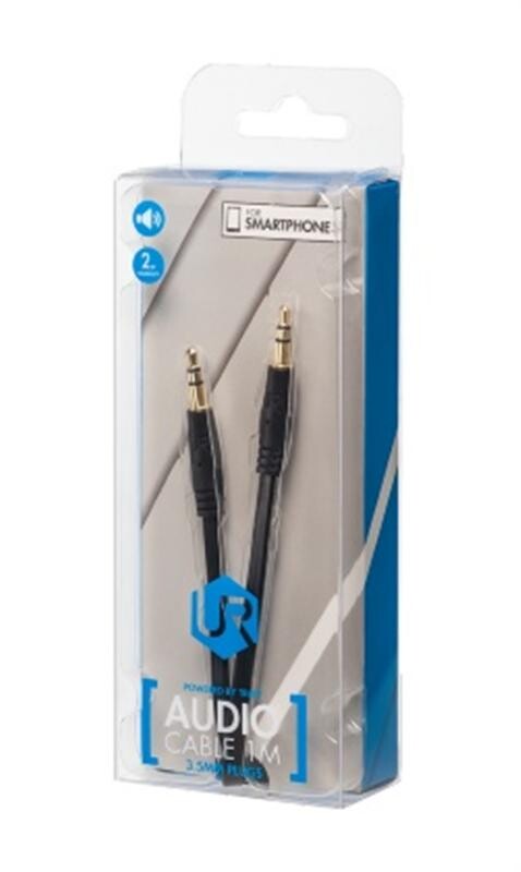 Аудио-кабель Trust Urban mini-jack 3.5мм(M) to mini-jack 3.5мм(M) 1м, Black (20175)