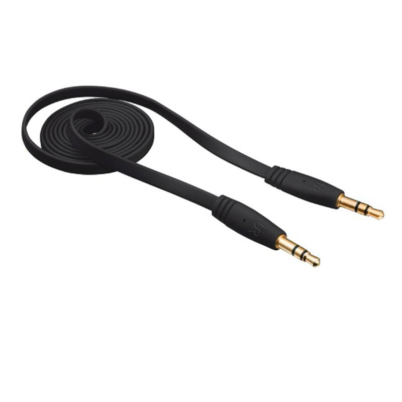 Аудио-кабель Trust Urban mini-jack 3.5мм(M) to mini-jack 3.5мм(M) 1м, Black (20175)