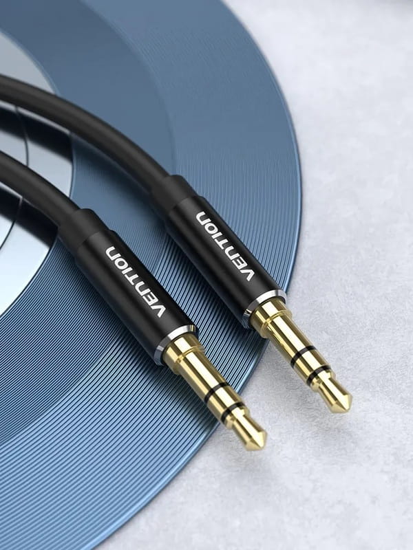 Аудио-кабель Vention 3.5 мм - 3.5 мм (M/M), 0.5 м, Black (BAXBD)