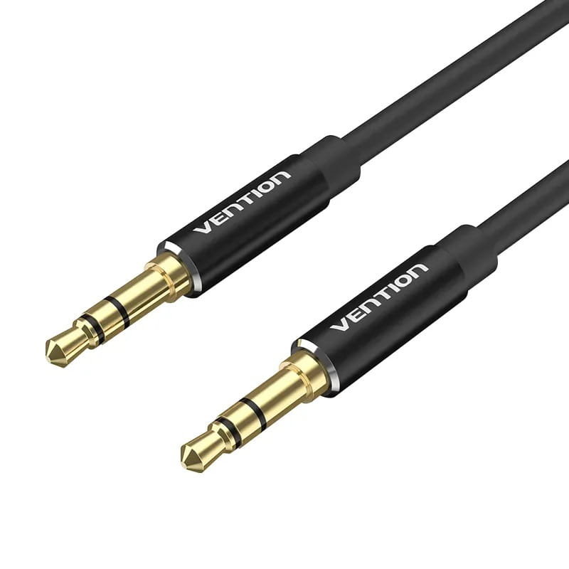 Аудио-кабель Vention 3.5 мм - 3.5 мм (M/M), 0.5 м, Black (BAXBD)