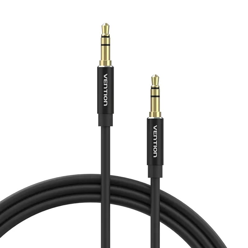 Аудио-кабель Vention 3.5 мм - 3.5 мм (M/M), 0.5 м, Black (BAXBD)