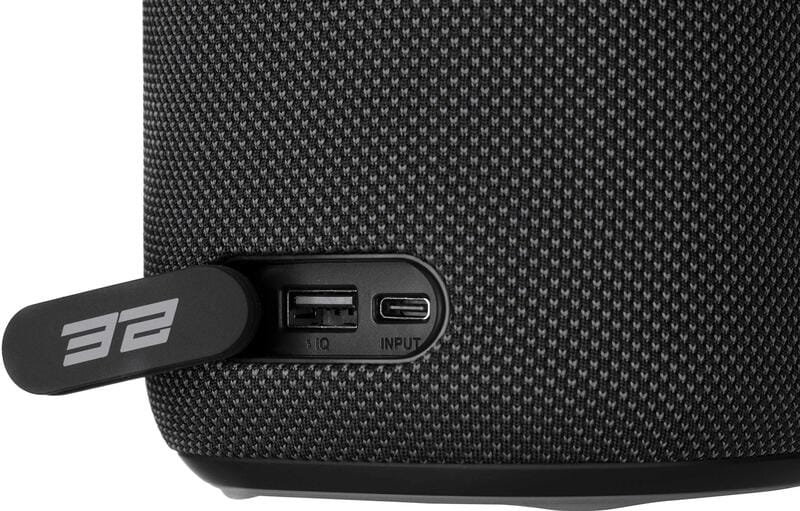 Акустическая система 2E SoundXDrum TWS, MP3, Wireless, Waterproof Black (2E-BSSXDWBK)