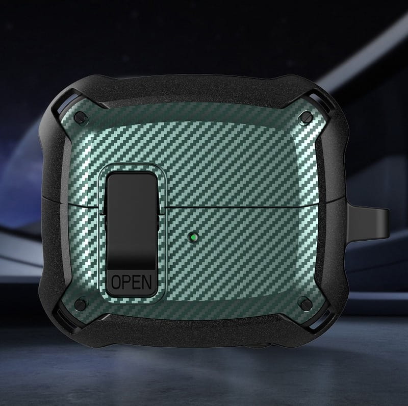 Чохол для навушників BeCover Protective TPU для Samsung Galaxy Buds 3 Pro Dark Green (712010)