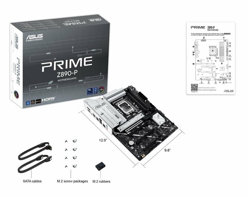 Материнська плата Asus Prime Z890-P Socket 1851