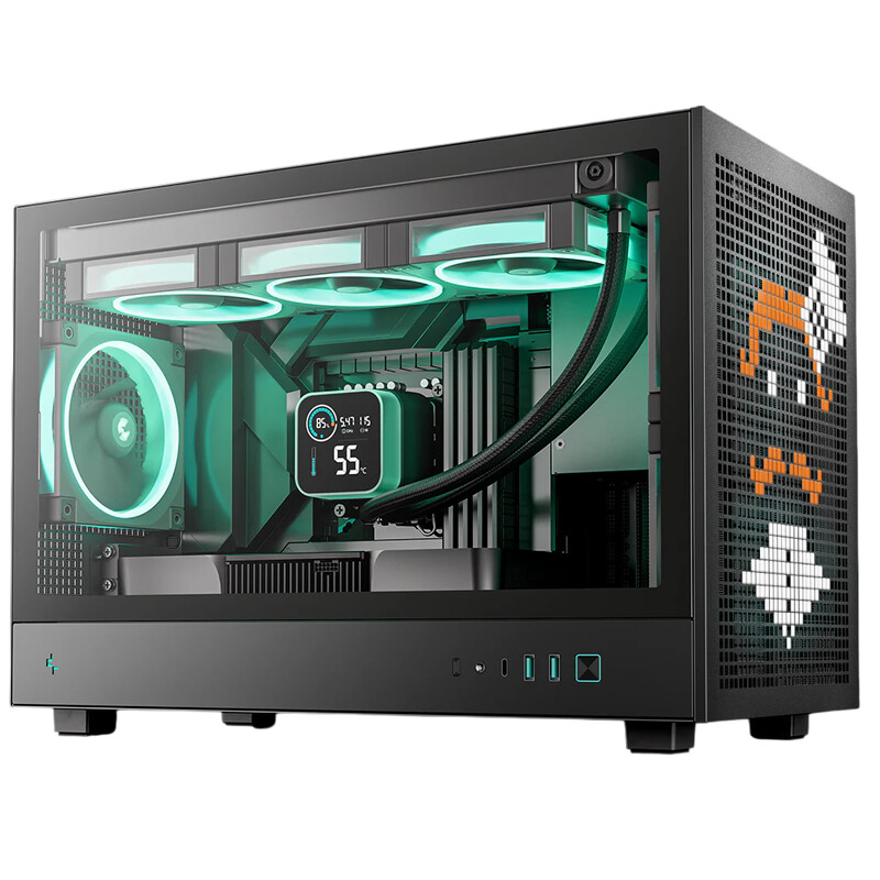 Корпус DeepCool CH260 Black (R-CH260-BKNGM0-G-1) без БП