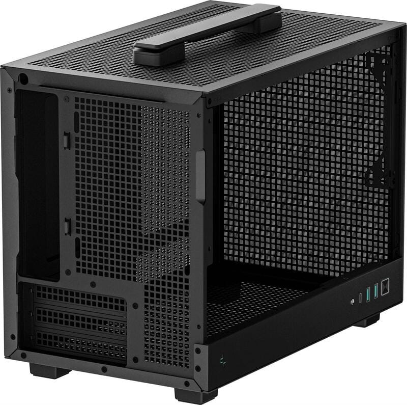 Корпус DeepCool CH160 Mesh Black (R-CH160-BKNMI0-G-1) без БЖ