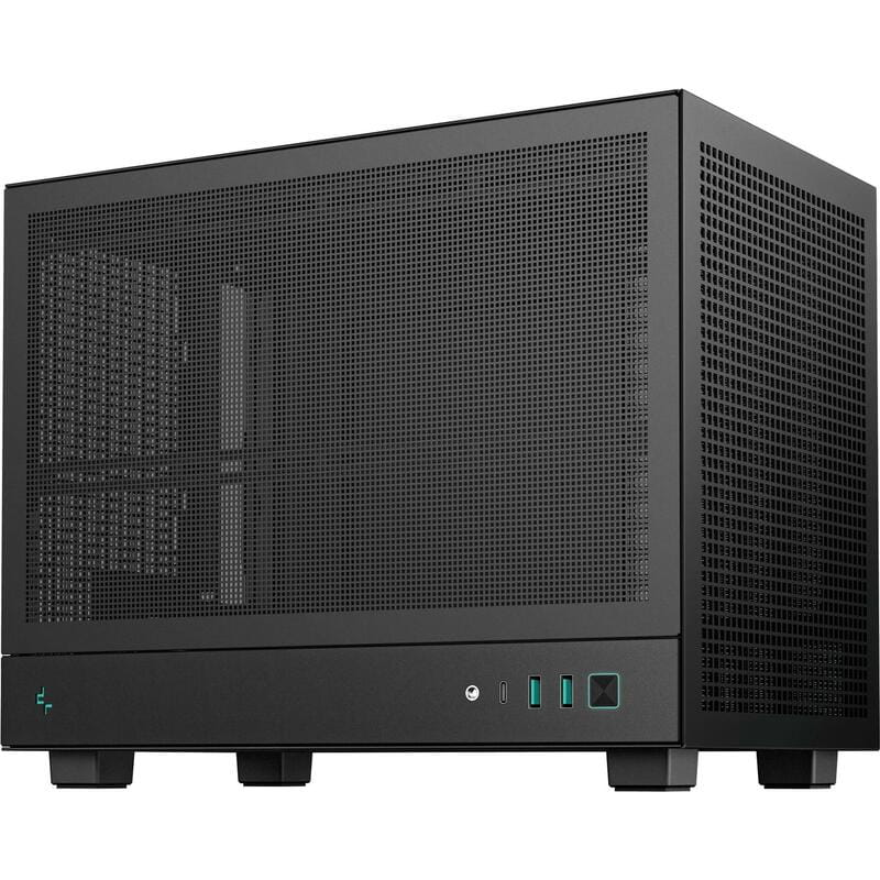 Корпус DeepCool CH160 Mesh Black (R-CH160-BKNMI0-G-1) без БЖ