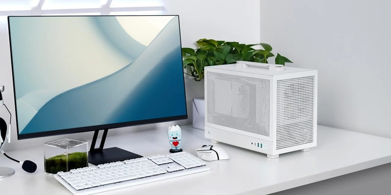 Корпус DeepCool CH160 Mesh White (R-CH160-WHNMI0-G-1) без БЖ