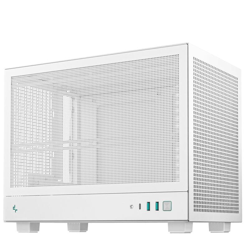 Корпус DeepCool CH160 Mesh White (R-CH160-WHNMI0-G-1) без БЖ