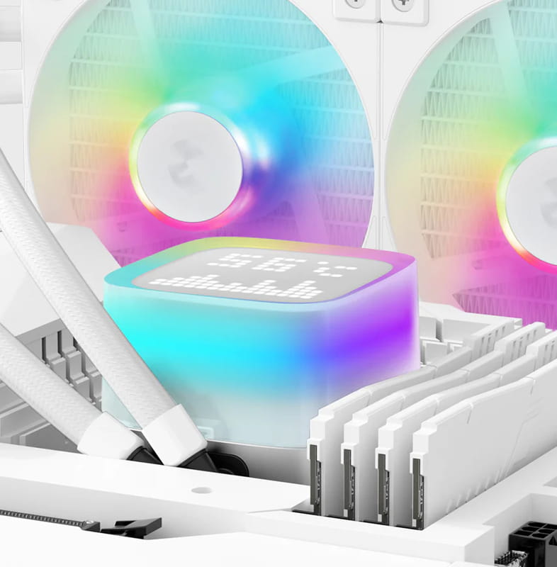 Система водяного охолодження DeepCool LP360 ARGB White (R-LP360-WHMSMC-G-1)