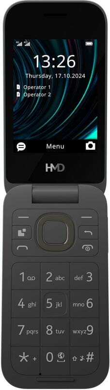 Мобильный телефон HMD 2660 Flip Black