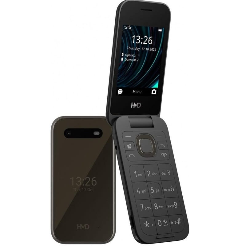 Мобильный телефон HMD 2660 Flip Black
