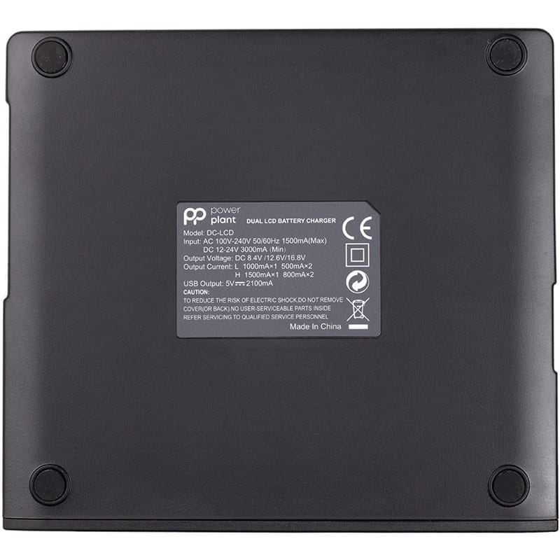 Зарядное устройство PowerPlant Fuji NP-T125 для двух аккумуляторов (CH980277)