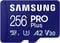 Фото - Карта памяти MicroSDXC 256GB UHS-I/U3 Class 10 Samsung Pro Plus + SD-адаптер (MB-MD256SA/EU) | click.ua