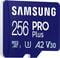 Фото - Карта памяти MicroSDXC 256GB UHS-I/U3 Class 10 Samsung Pro Plus + SD-адаптер (MB-MD256SA/EU) | click.ua