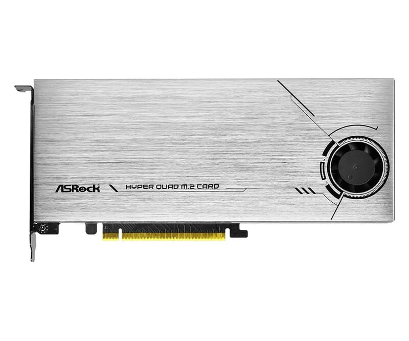 Адаптер PCI-Express ASRock HYPER QUAD M.2 CARD для SSD формата M.2