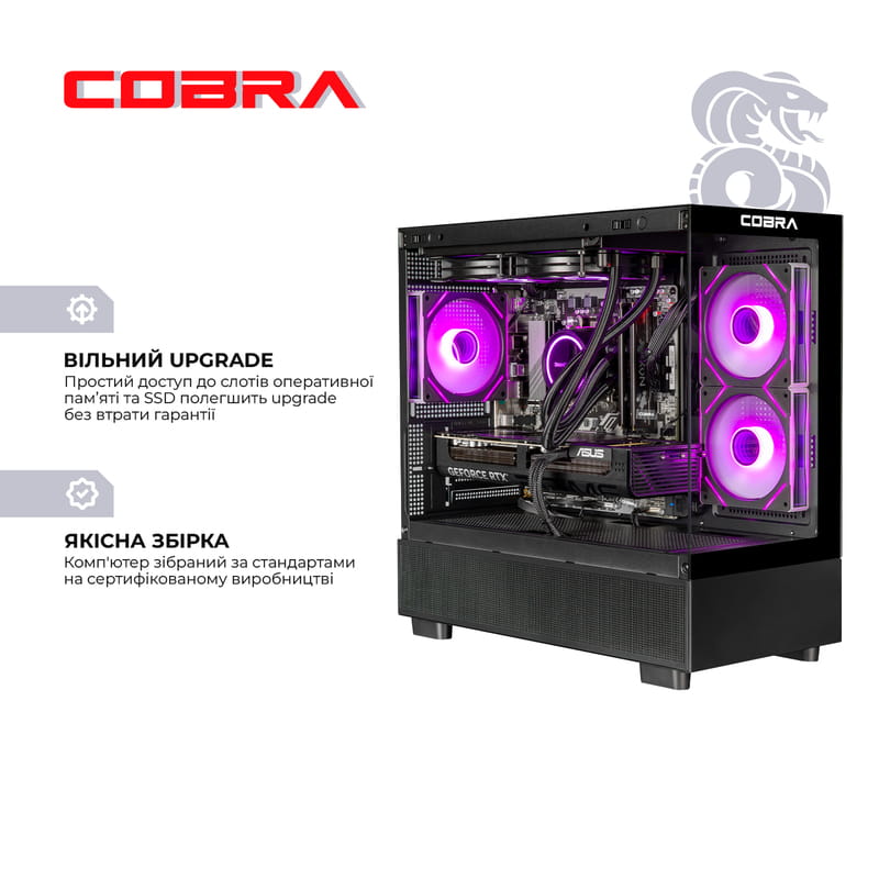 Персональний комп`ютер COBRA Gaming (A96X.64.S10.57T.19904)