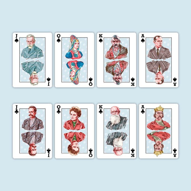 Игральные карты Orner Выдающиеся личности (orner-2250)