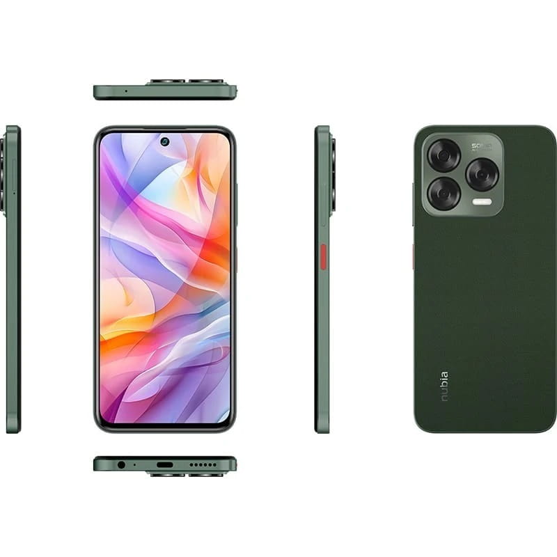 Смартфон ZTE Nubia V70 Design 8/256GB Green