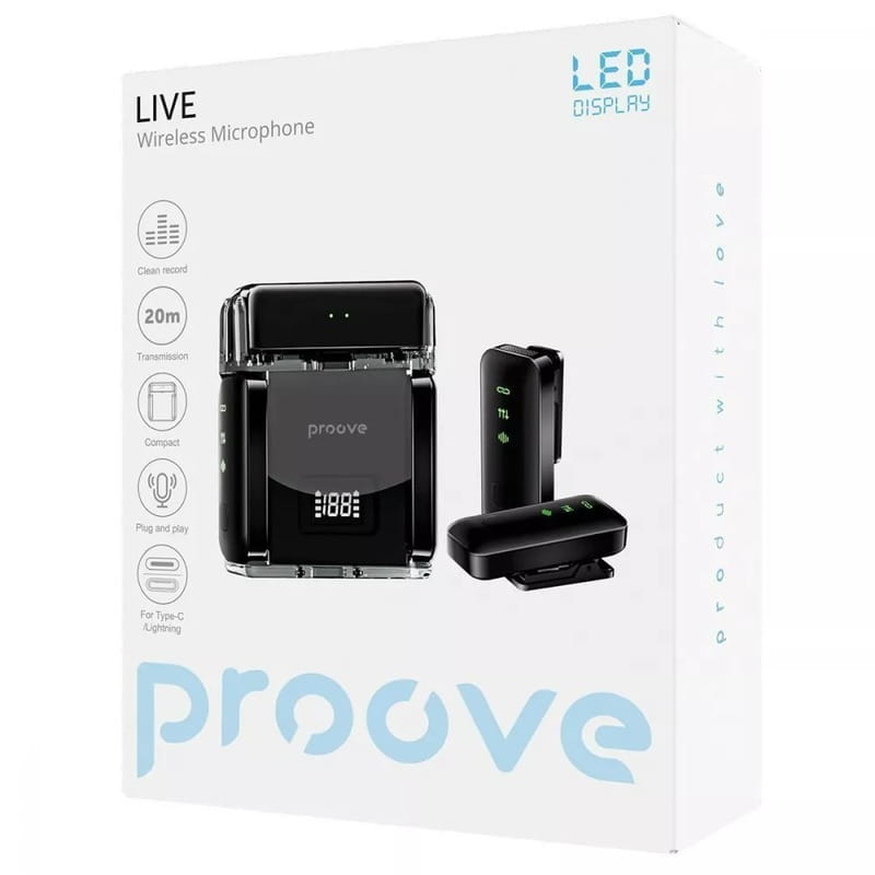 Мікрофон Proove Live Black