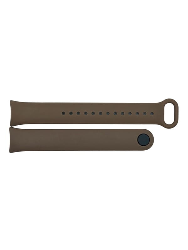 Силіконовий ремінець BeCover для Xiaomi Mi Smart Band 9 Brown (711939)