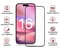 Фото - Захисне скло BeCover для Apple iPhone 16 Black (712122) | click.ua