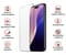 Фото - Защитное стекло BeCover для Apple iPhone 16 Pro Max Black (712125) | click.ua
