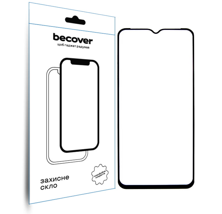 Защитное стекло BeCover для Ulefone Armor 12s Black (712129)