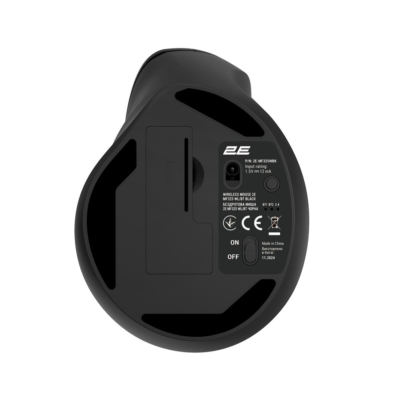 Миша бездротова 2E MF325 Black (2E-MF325WBK)