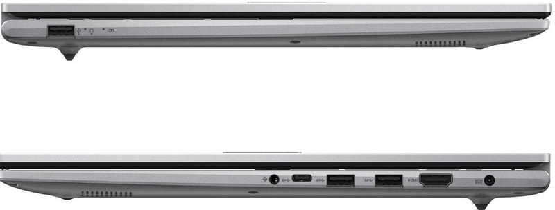 Ноутбук Asus Vivobook 17 X1704VA-AU551 (90NB10V1-M00LL0) Cool Silver