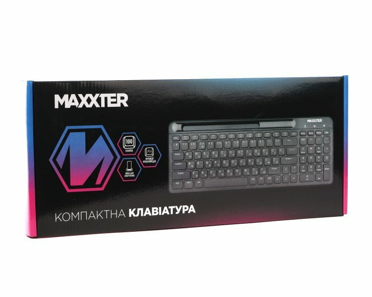 Клавиатура Maxxter KB-01B-UA Black