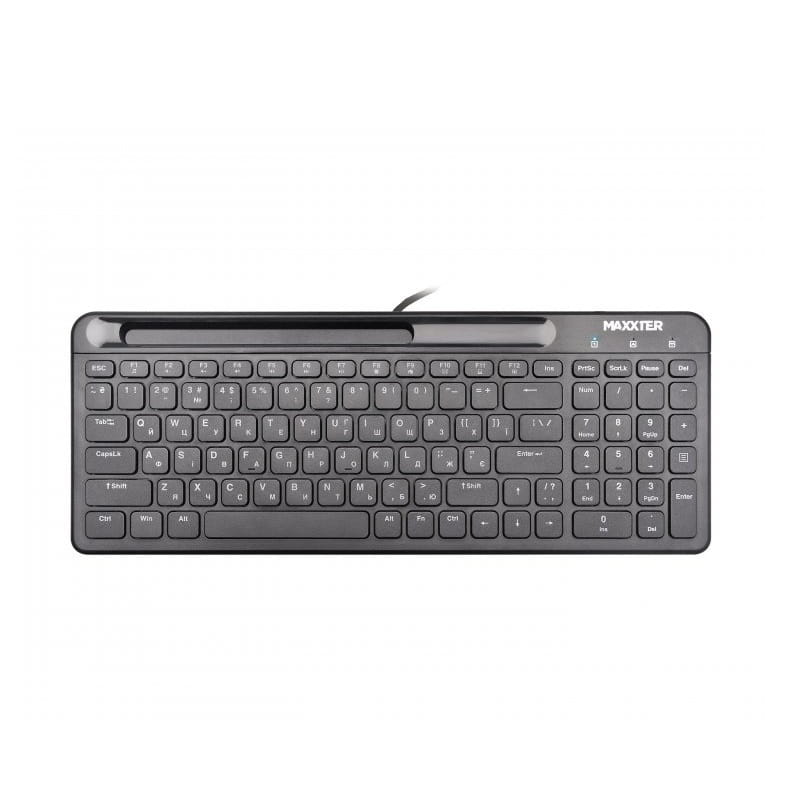 Клавиатура Maxxter KB-01B-UA Black