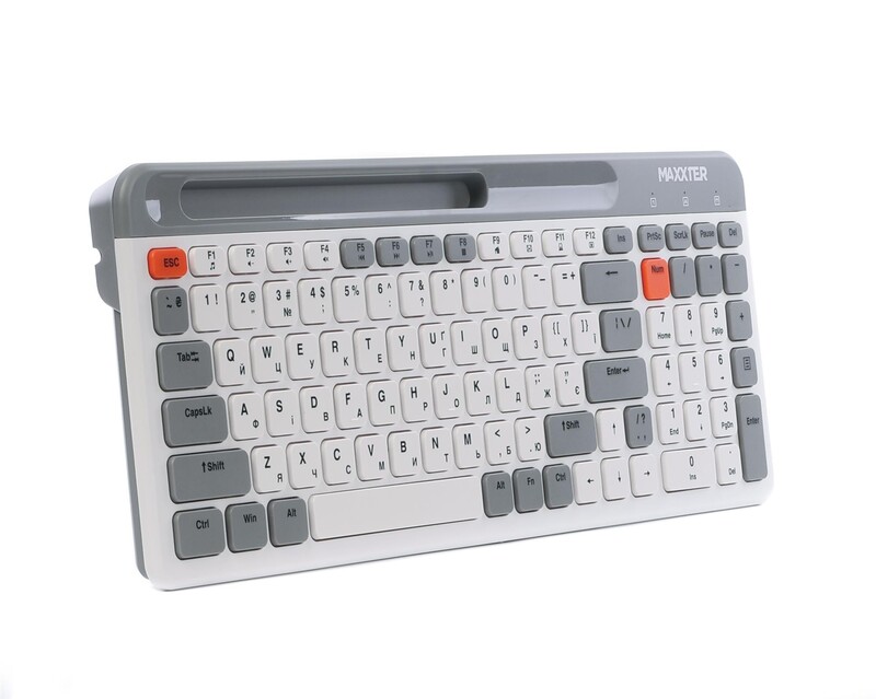 Клавiатура бездротова Maxxter KBW-02G-UA