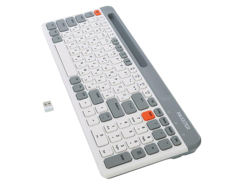 Клавиатура беспроводная Maxxter KBW-02G-UA