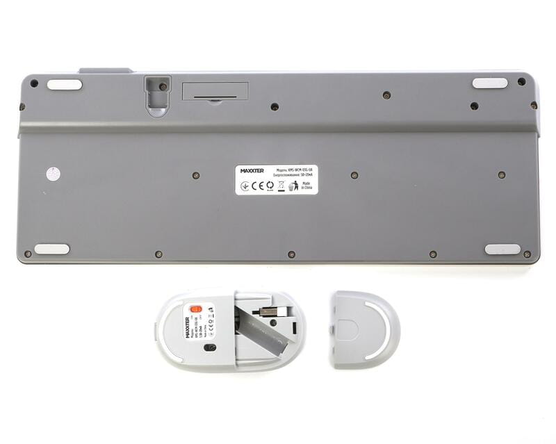 Комплект (клавиатура, мышь) беспроводной Maxxter KMS-WCM-03G-UA