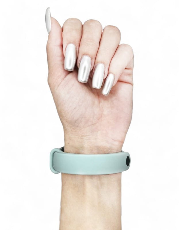 Силіконовий ремінець BeCover для Xiaomi Mi Smart Band 9 Light Blue (711958)