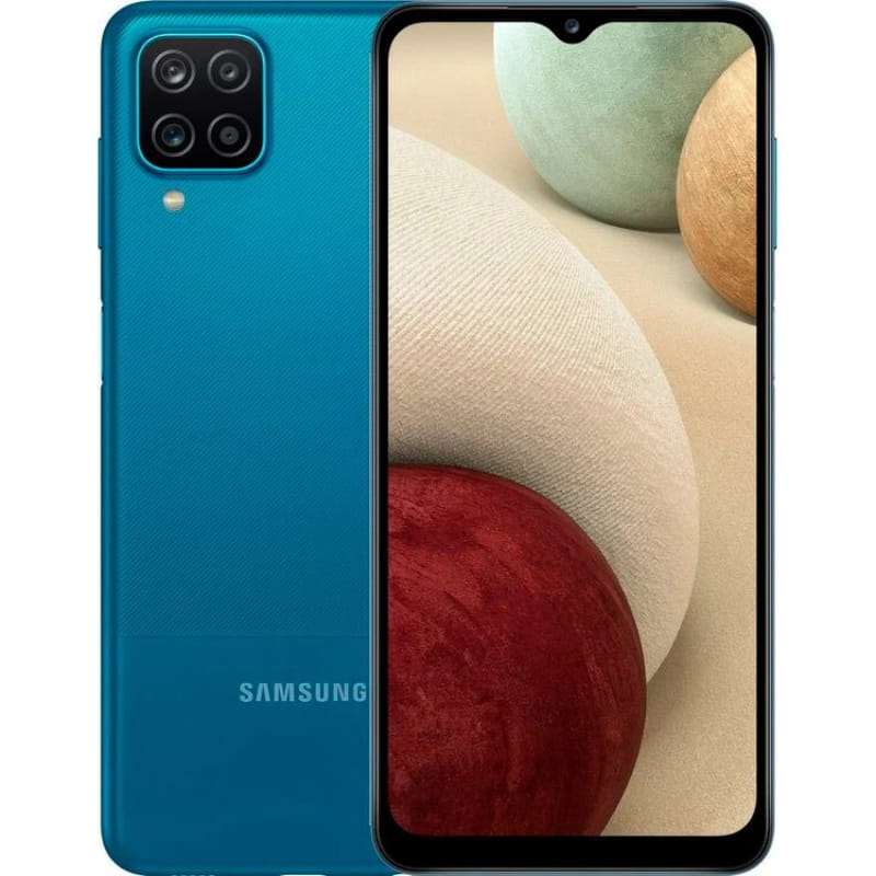 Смартфон Samsung Galaxy A12 SM-A125 3/32GB Dual Sim Blue (SM-A125FZBUSEK)