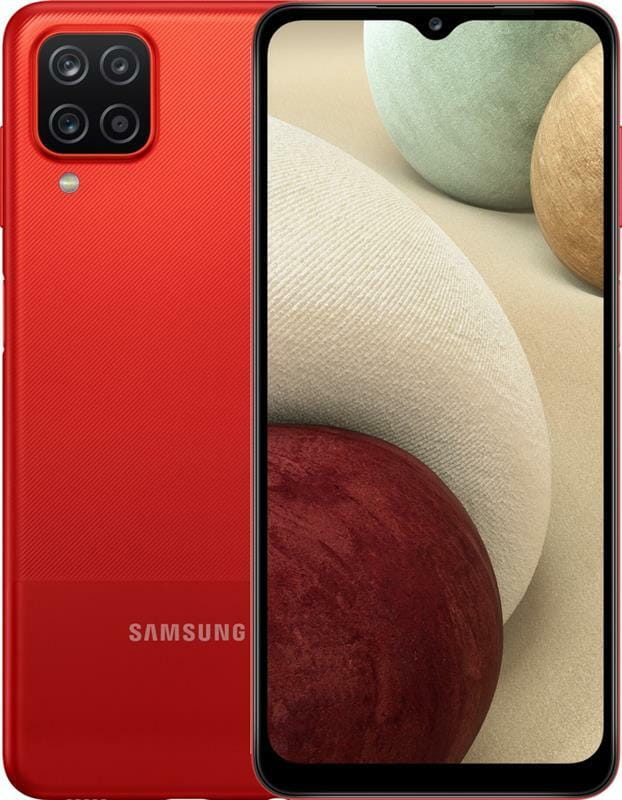Смартфон Samsung Galaxy A12 SM-A125 3/32GB Dual Sim Red (SM-A125FZRUSEK)