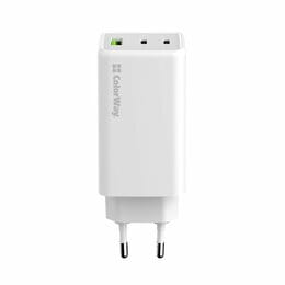 Купить Сетевое зарядное устройство ColorWay GaN Mini 100W PD Port PPS USB (USB-2C1A) White (CW-CHS061PD-WT) Сетевое зарядное устройство ColorWay GaN Mini 100W PD Port PPS USB (USB-2C1A) White (CW-CHS061PD-WT)
