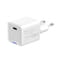 Фото - Мережевий зарядний пристрій ColorWay GaN Mini 20W PD Port PPS USB-C White (CW-CHS059PD-WT) | click.ua