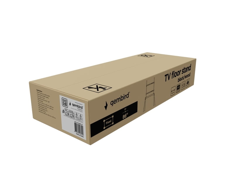 Кронштейн Gembird TVS-86F-01-BK (VESA600х400)