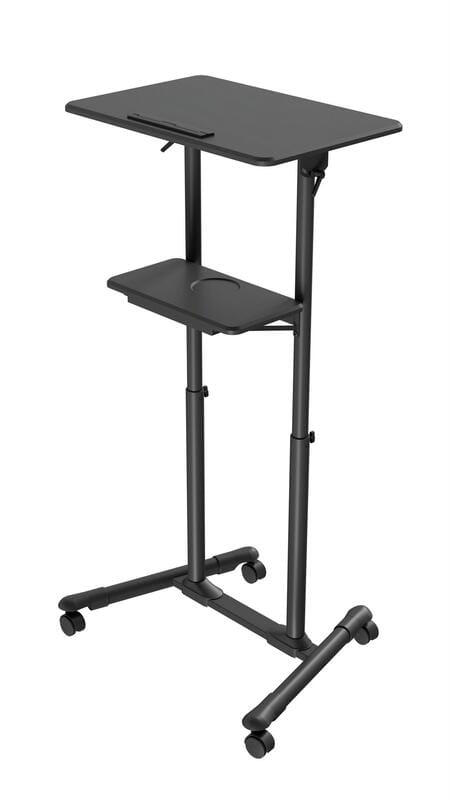 Напольная подставка под ноутбук/проектор Gembird TVS-DESK-01-BK