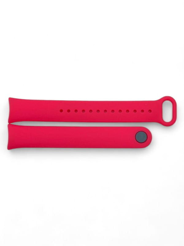 Силіконовий ремінець BeCover для Xiaomi Mi Smart Band 9 Rose Red (711968)