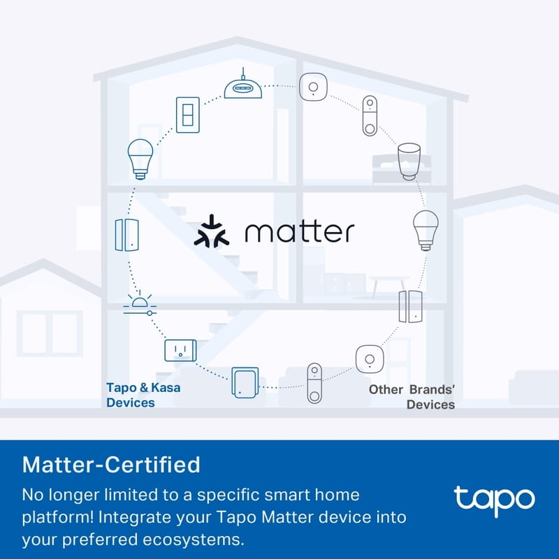 Интеллектуальная розетка TP-Link Tapo P100M