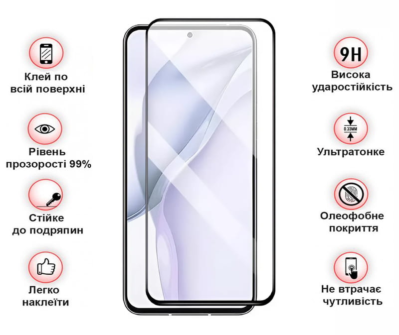 Защитное стекло BeCover для ZTE Nubia V60 Design Black (711977)